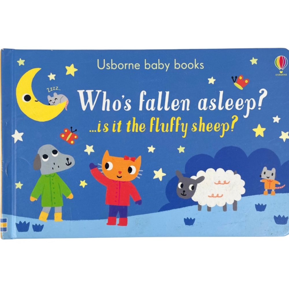 🍋 4/$20  Who's Fallen Asleep Usborne Baby Books | Kids Books Childrens Books